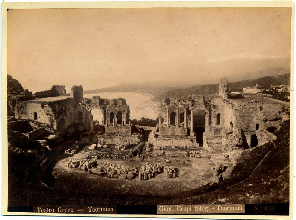 Crupi, Giovanni (1849-1925) - n. 0185 - Teatro Greco - Taormina