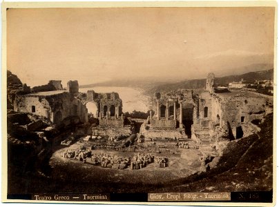 Crupi, Giovanni (1849-1925) - n. 0185 - Teatro Greco - Taormina