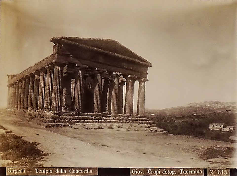 Crupi, Giovanni (1849-1925) - n. 0615 - Girgenti - Tempio della Concordia
