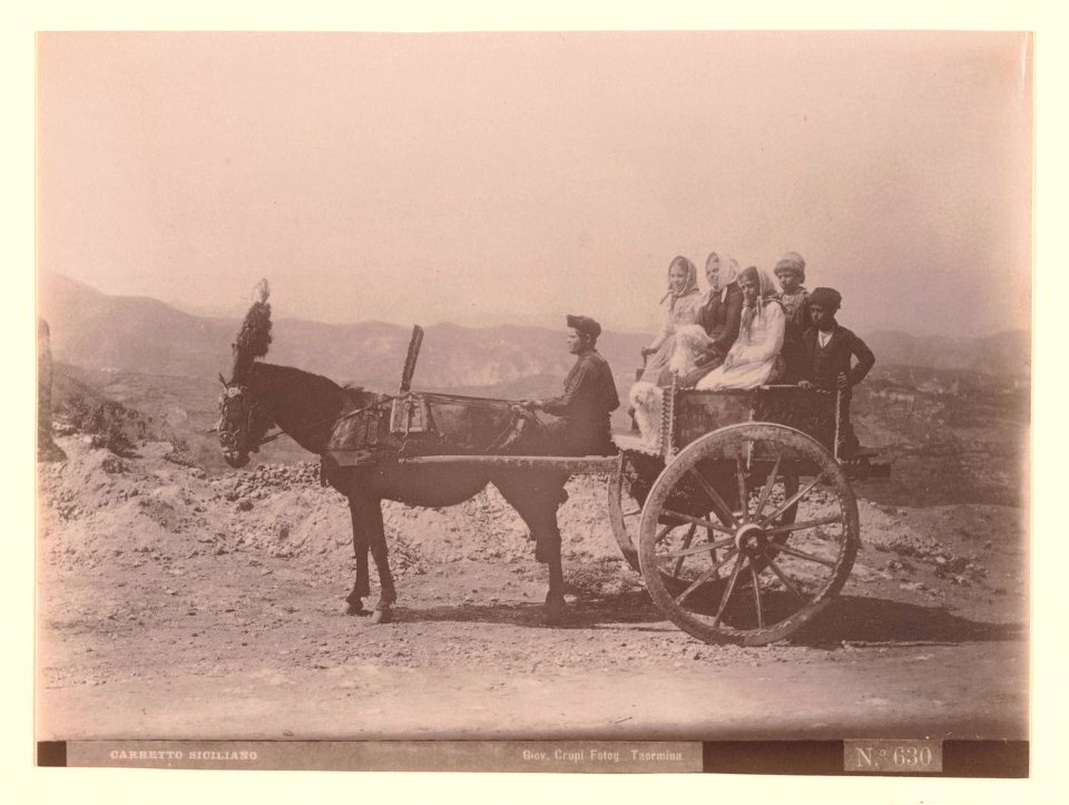 Crupi, Giovanni (1849-1925) - n. 0630 - Carretto siciliano - Ackland art museum