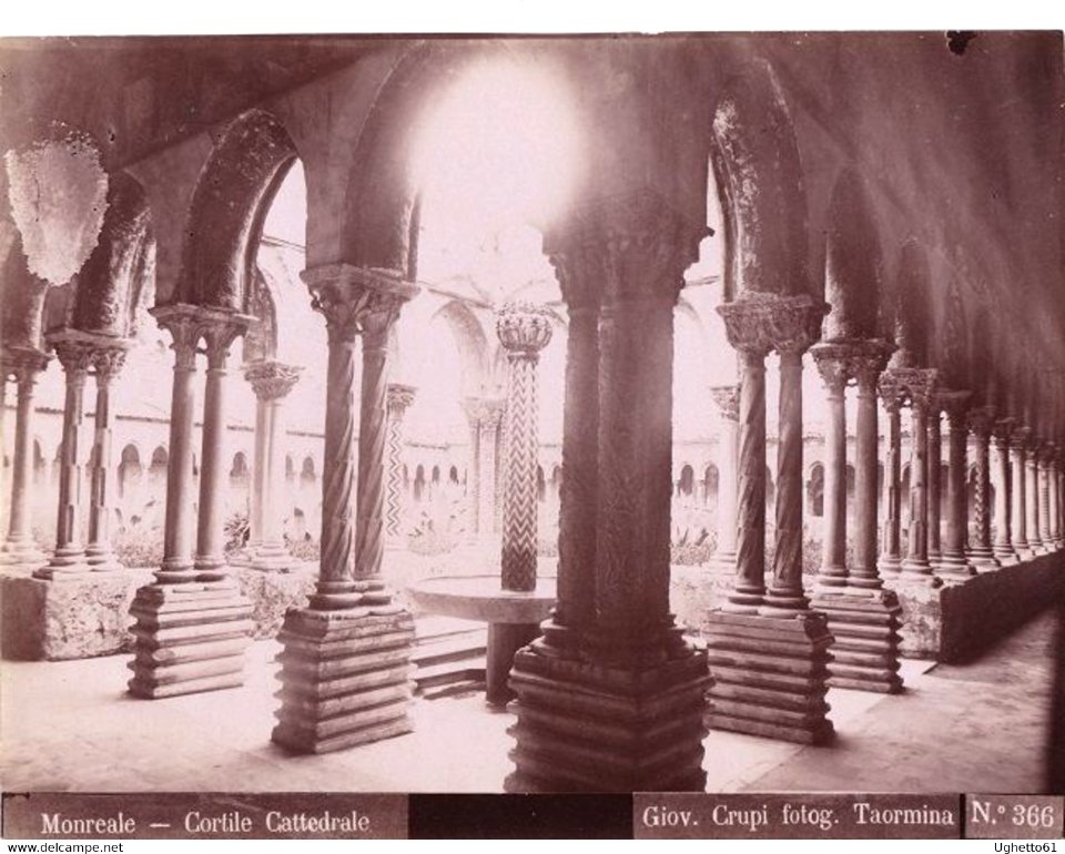 Crupi, Giovanni (1849-1925) - n. 0366 - Monreale - Cortile Cattedrale
