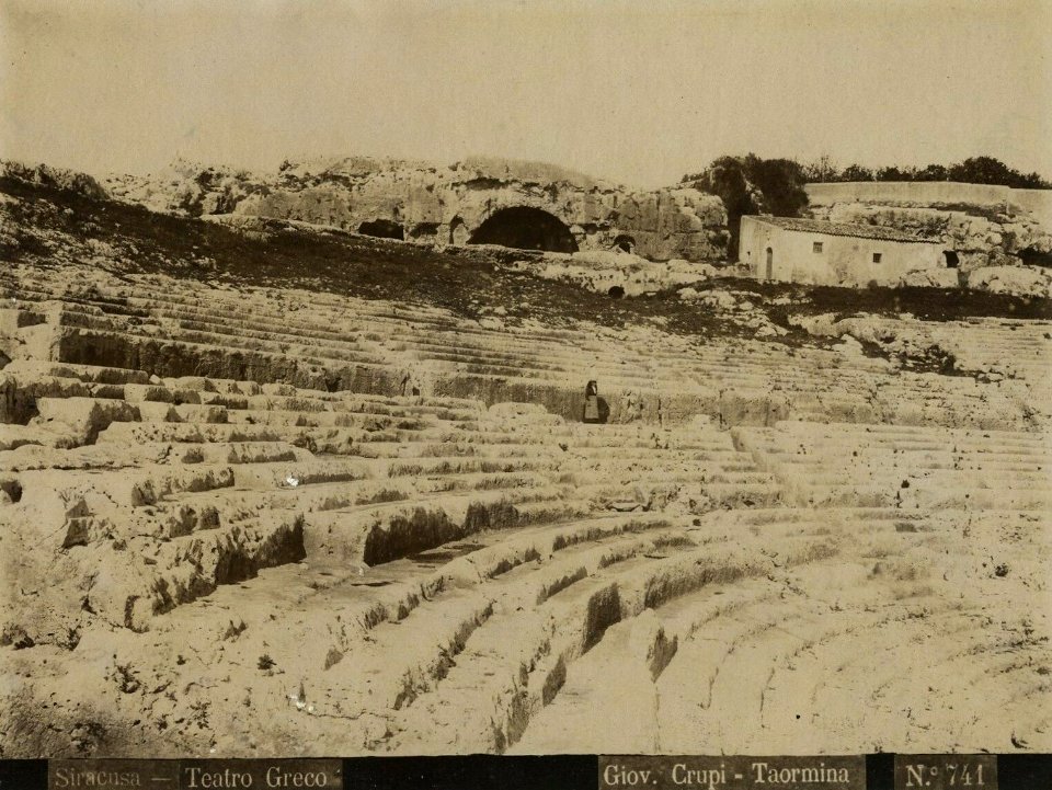 Crupi, Giovanni (1849-1925) - n. 0741 - Siracusa - Teatro Greco - ebay