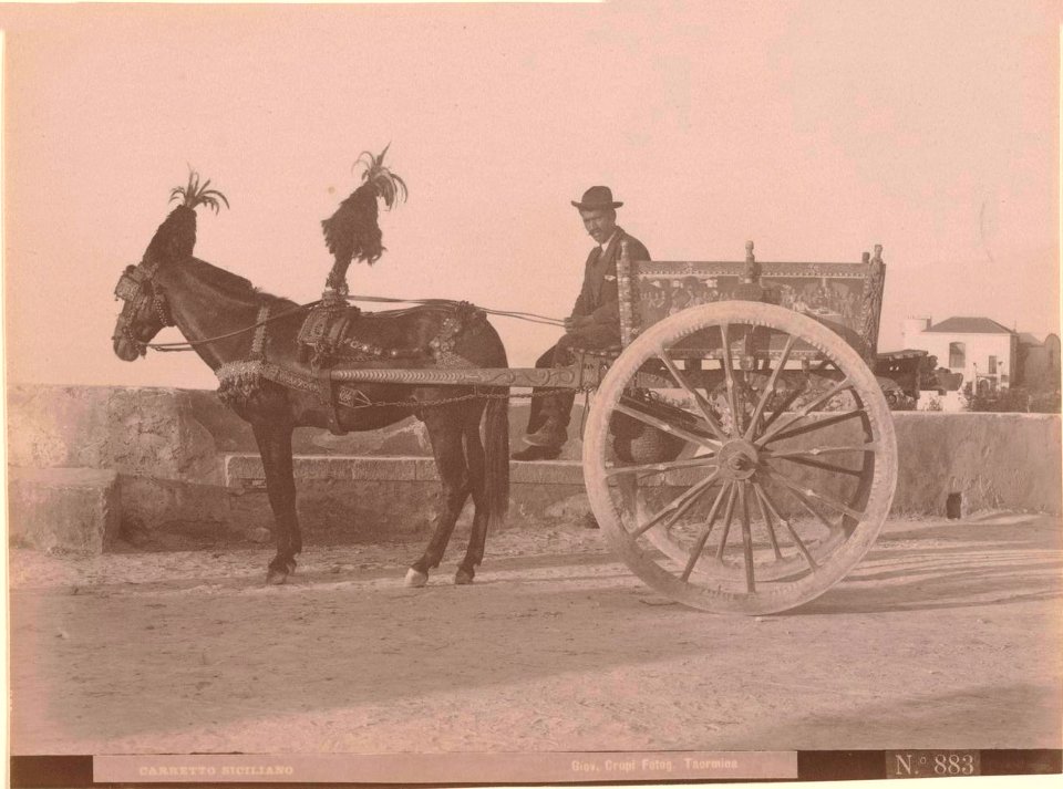 Crupi, Giovanni (1849-1925) - n. 0883 - Carretto siciliano - Ackland art museum