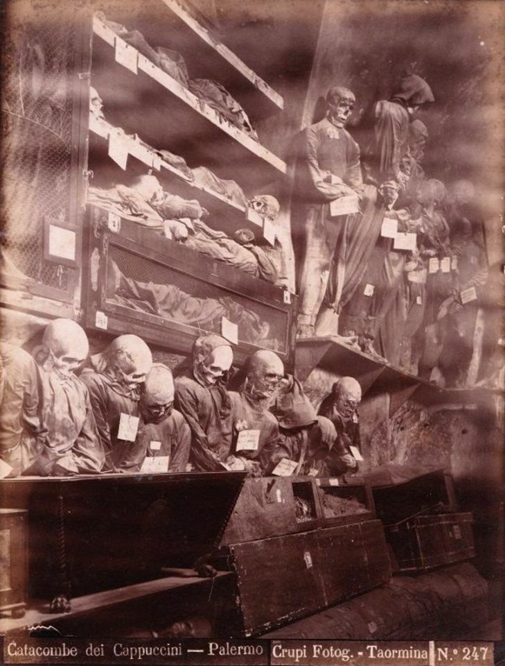 Crupi, Giovanni (1849-1925) - n. 0247 - Palermo - Catacombe dei Cappuccini - Delcampe