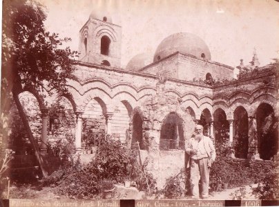 Crupi, Giovanni (1849-1925) - n. 1006 - Palermo - S. Giovanni degli Eremiti - Cm 23,2x17,2 - Delcampe