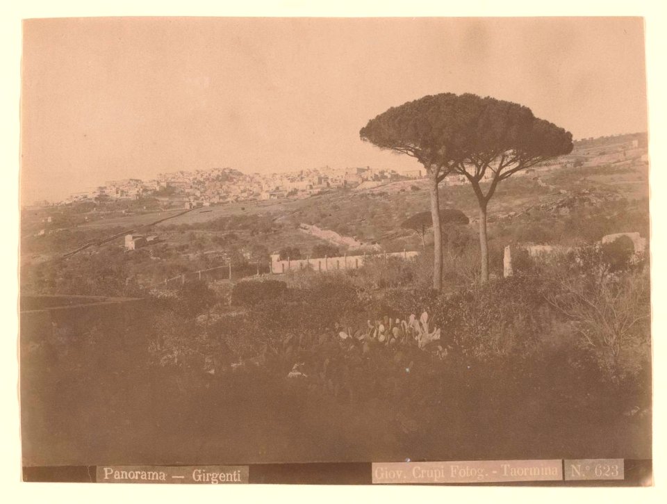 Crupi, Giovanni (1849-1925) - n. 0623 - Panorama - Girgenti