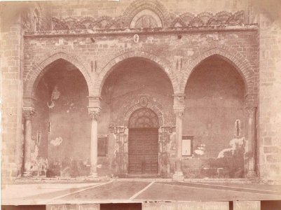 Crupi, Giovanni (1849-1925) - n. 0730 - Cefalù - Palermo - Duomo esterno - Cm 23x17 - Delcampe