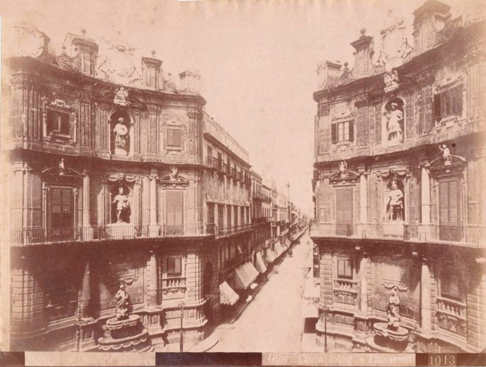 Crupi, Giovanni (1849-1925) - n. 1013 - Palermo - Quattro Cantoni - Cm 17x23 - Delcampe