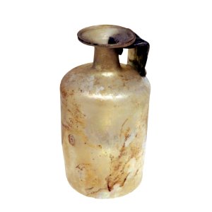 Cylindrical cruche-Inv 018600-P8190117-white