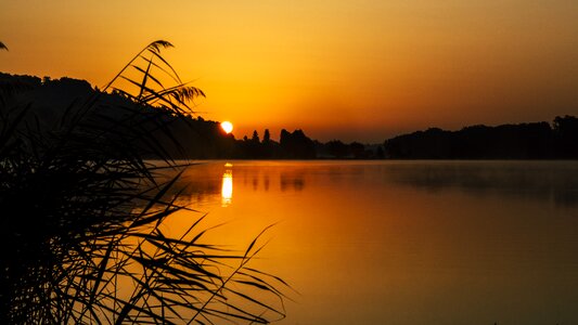Landscape morgenstimmung dawn photo