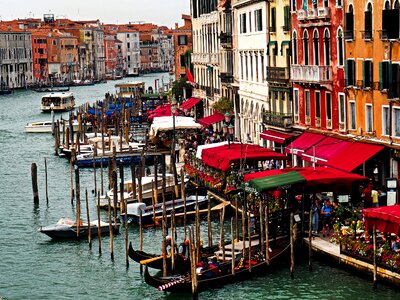 Gondola venetian waters