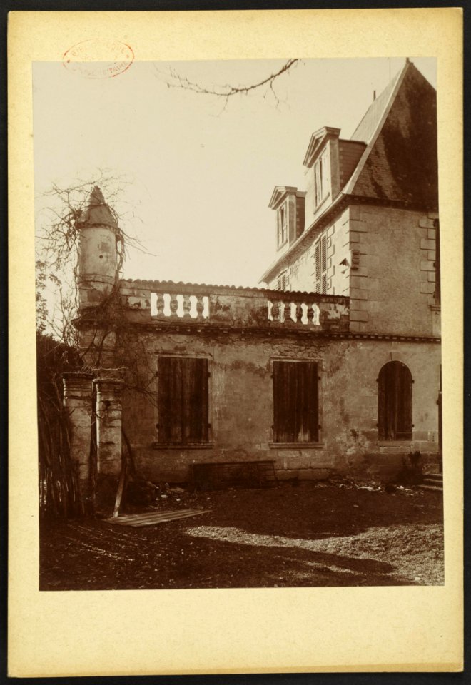 Demeure dite château de l' Ardit ou Lardit - J-A Brutails - Université Bordeaux Montaigne - 0689