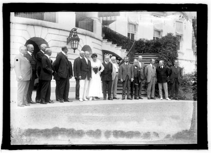 Democratic Committee at White House, (Washington, D.C.), Aug. 1916 LCCN2016851224
