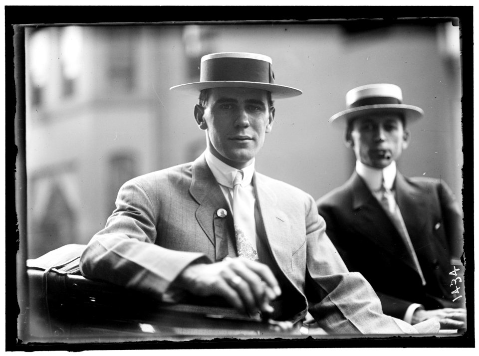 DEMOCRATIC NATIONAL CONVENTION. AT LEFT, BENNETT CLARK, SON OF CHAMP CLARK LCCN2016863864