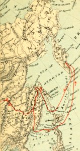 DEMIDOV(1904) p342 MAP OF THE ROUTE (14759543186)