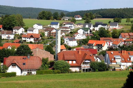 Giesel; Blick von der Mariengrotte k