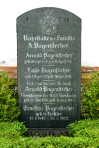 Grab von Arnold Pagenstecher