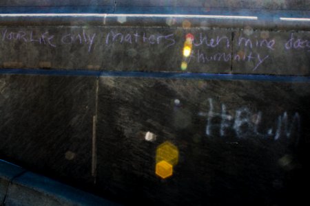 Graffiti from George Floyd protests in Indianapolis, 2020-06-01 04