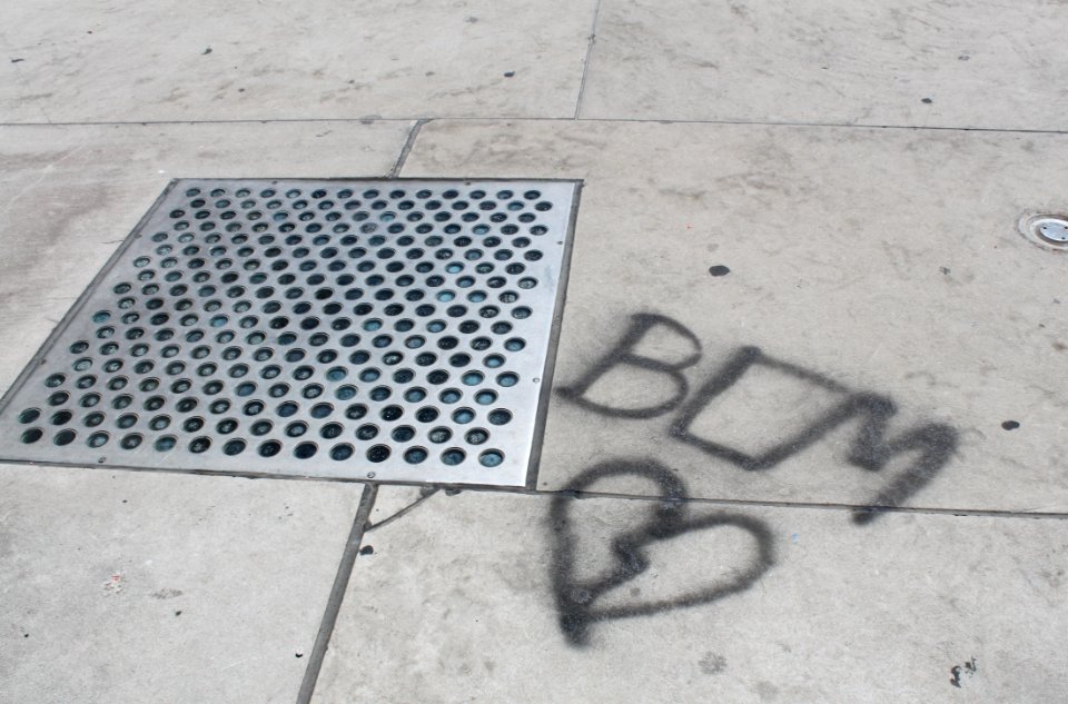Graffiti from George Floyd protests in Indianapolis, 2020-06-01 01
