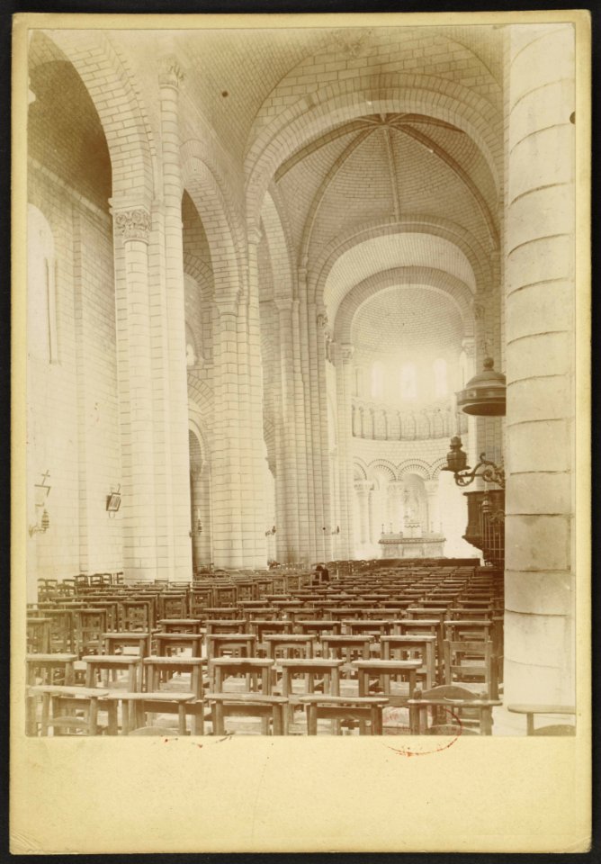 Abbatiale Saint-Pierre de Preuilly-sur-Claise - J-A Brutails - Université Bordeaux Montaigne - 1273