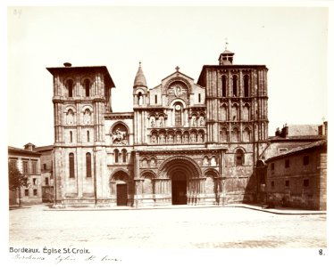 Abbatiale Sainte-Croix de Bordeaux - Hallwylska museet - 107467