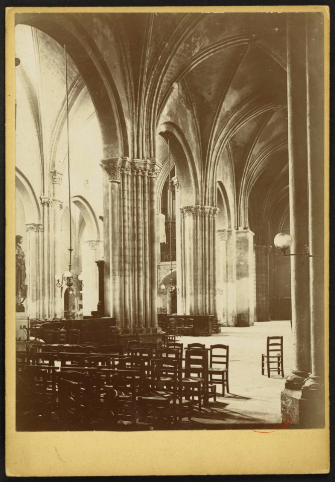 Abbatiale Sainte-Croix de Bordeaux - J-A Brutails - Université Bordeaux Montaigne - 0471