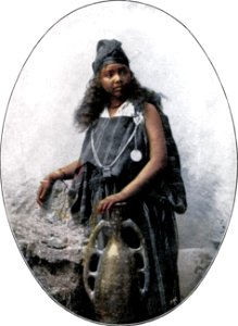 Abb. 320. Eine Frau aus der Wüste Beni Guil