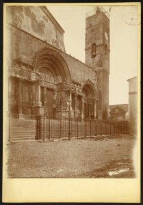 Abbatiale Saint-Gilles de Saint-Gilles - J-A Brutails - Université Bordeaux Montaigne - 1300