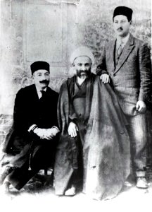 Abbasgulu Kazimzade, Hacı Salim Akhundzade and Mammad Ali Rasulzade
