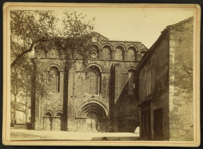 Abbatiale Notre-Dame de la Nativité de Cadouin - J-A Brutails - Université Bordeaux Montaigne - 2120