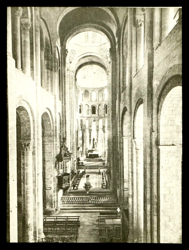 Abbatiale Sainte-Foy de Conques - J-A Brutails - Université Bordeaux Montaigne - 2423