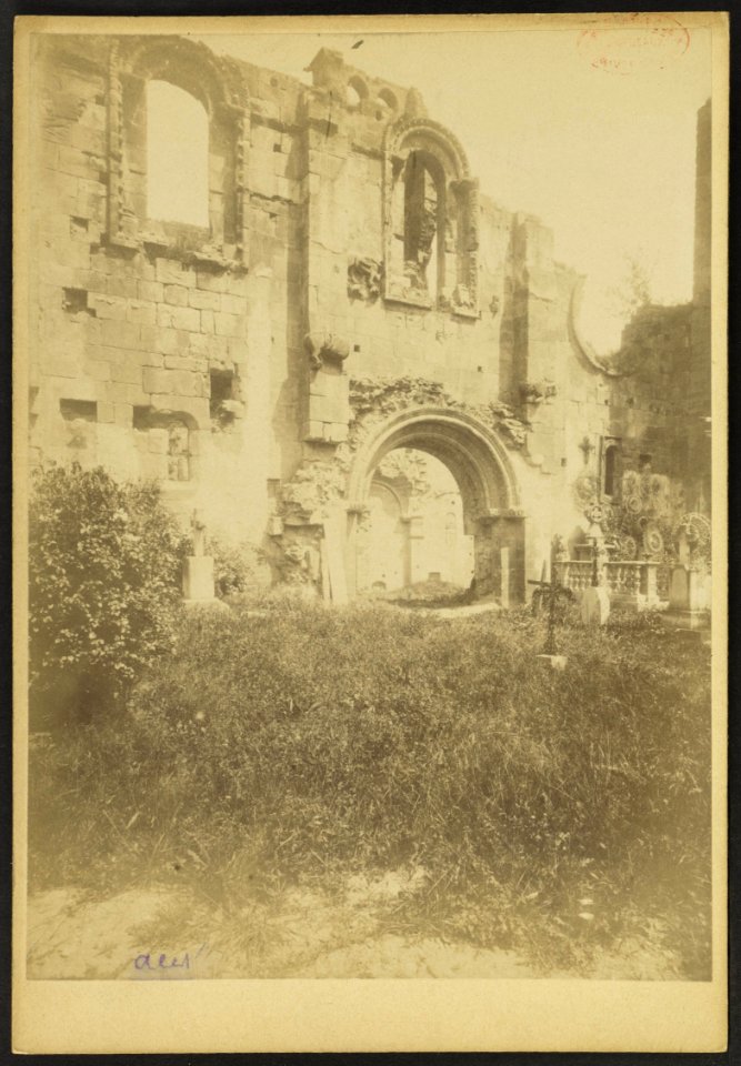 Abbaye d'Alet-les-Bains - J-A Brutails - Université Bordeaux Montaigne - 1886