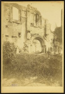 Abbaye d'Alet-les-Bains - J-A Brutails - Université Bordeaux Montaigne - 1886