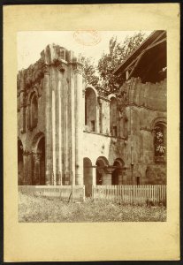 Abbaye de La Sauve-Majeure - J-A Brutails - Université Bordeaux Montaigne - 1176