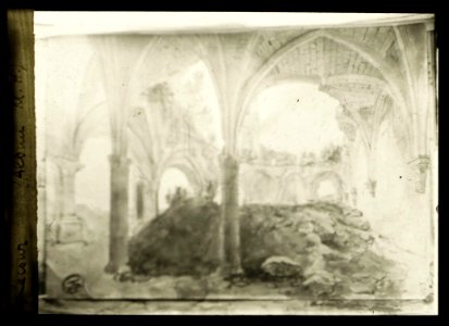 Abbaye de La Sauve-Majeure - J-A Brutails - Université Bordeaux Montaigne - 2355