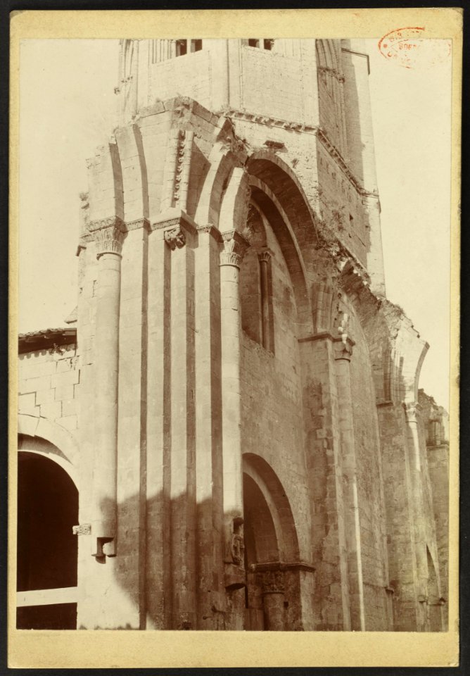 Abbaye de La Sauve-Majeure - J-A Brutails - Université Bordeaux Montaigne - 1181
