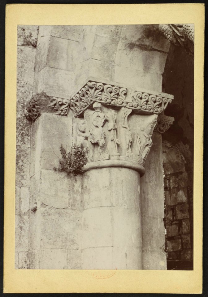 Abbaye de La Sauve-Majeure - J-A Brutails - Université Bordeaux Montaigne - 1122