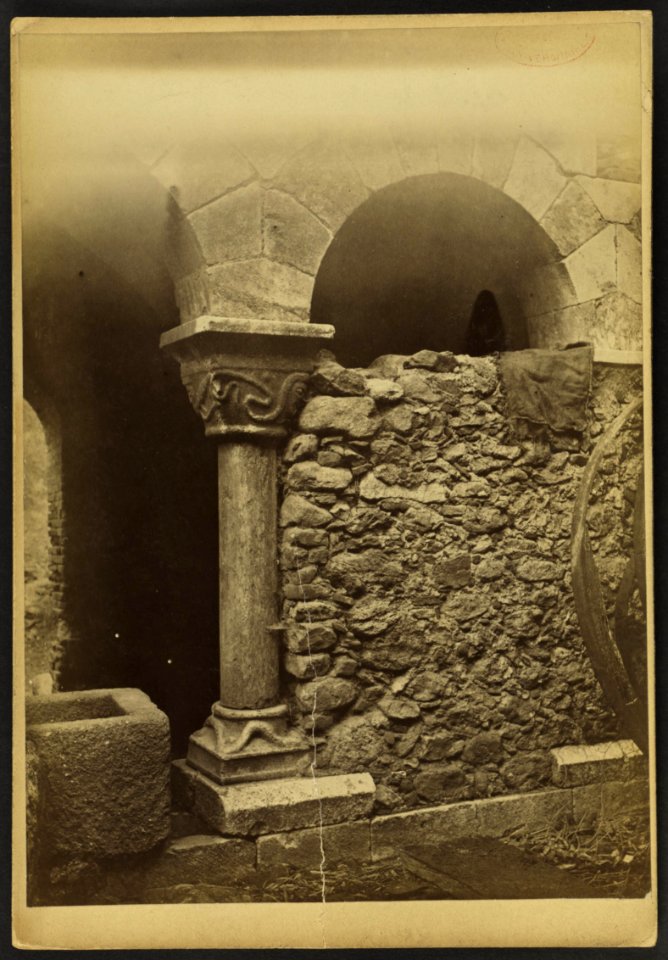 Abbaye de Saint-Génis-des-Fontaines - J-A Brutails - Université Bordeaux Montaigne - 2228