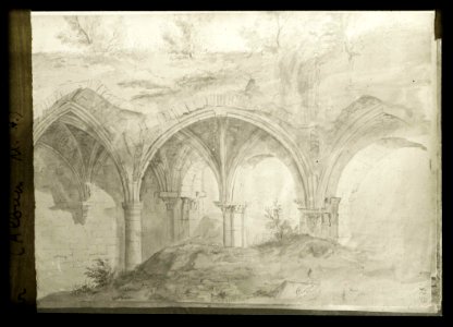 Abbaye de La Sauve-Majeure - J-A Brutails - Université Bordeaux Montaigne - 2356