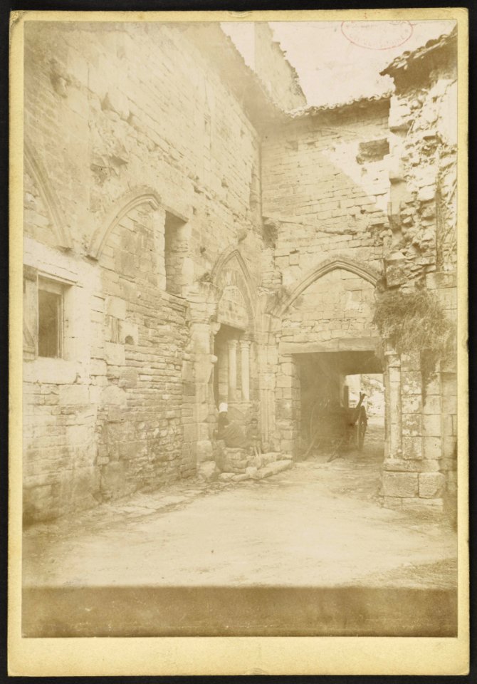 Abbaye de Saint-Amant-de-Boixe - J-A Brutails - Université Bordeaux Montaigne - 1263
