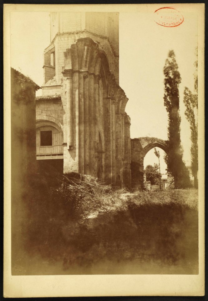 Abbaye de La Sauve-Majeure - J-A Brutails - Université Bordeaux Montaigne - 0065