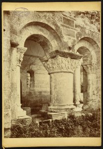 Abbaye de La Sauve-Majeure - J-A Brutails - Université Bordeaux Montaigne - 0561