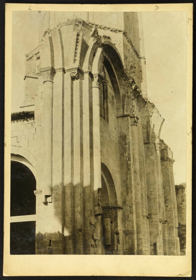Abbaye de La Sauve-Majeure - J-A Brutails - Université Bordeaux Montaigne - 1133