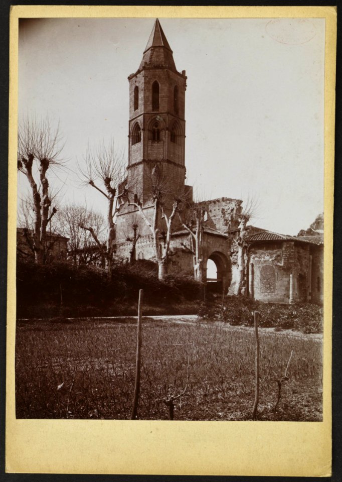 Abbaye de La Sauve-Majeure - J-A Brutails - Université Bordeaux Montaigne - 1016