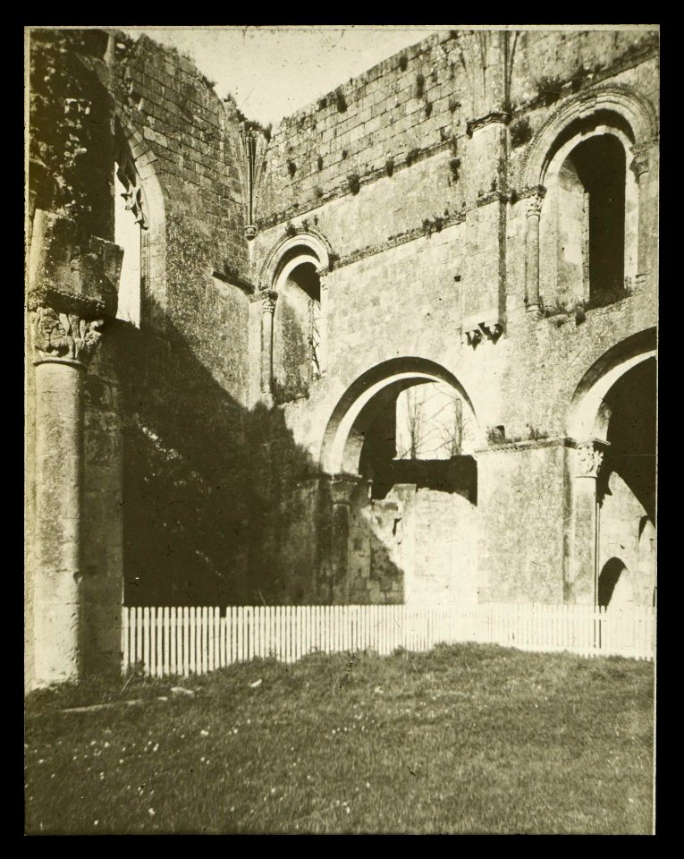 Abbaye de La Sauve-Majeure - J-A Brutails - Université Bordeaux Montaigne - 2368