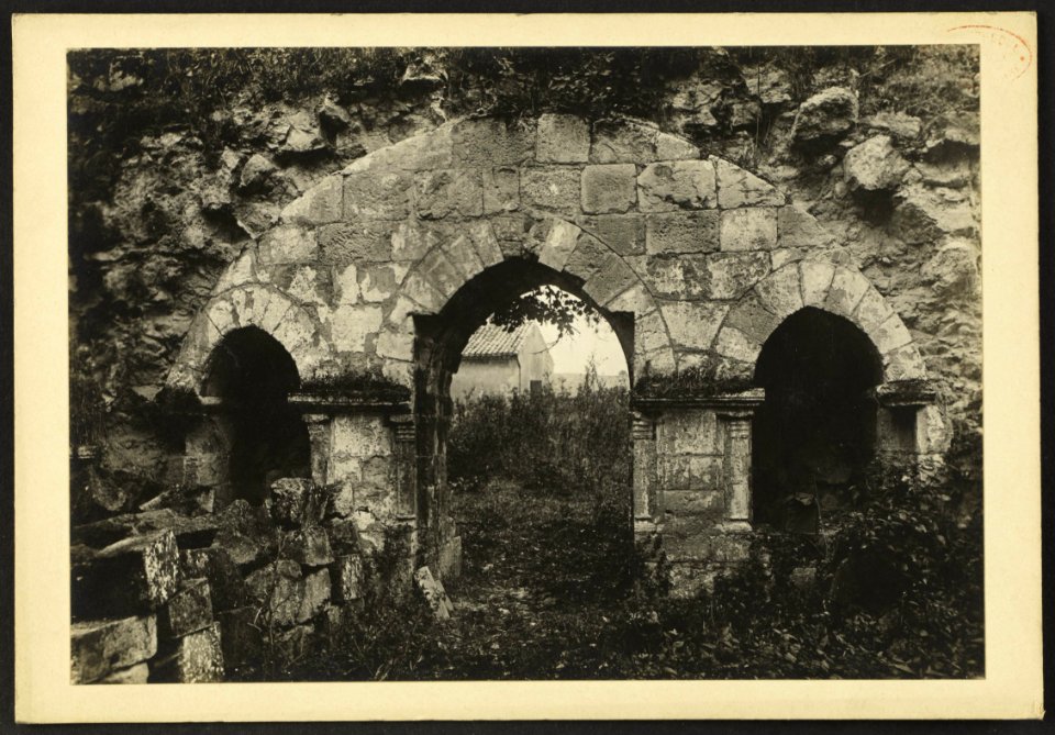 Abbaye de Saint Pierre de l’Isle à Ordonnac - J-A Brutails - Université Bordeaux Montaigne - 1251