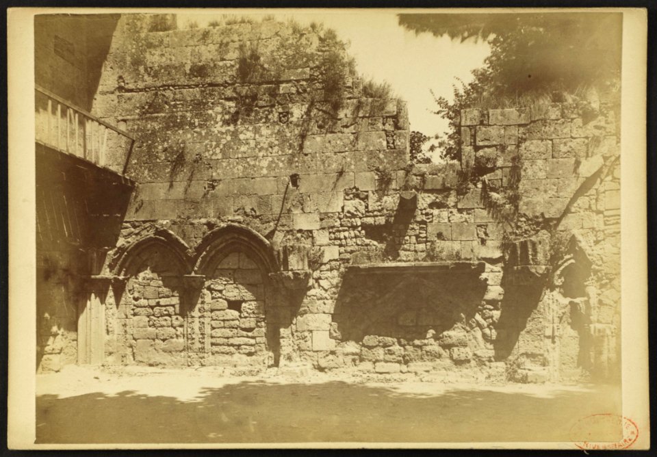 Abbaye de La Sauve-Majeure - J-A Brutails - Université Bordeaux Montaigne - 0061