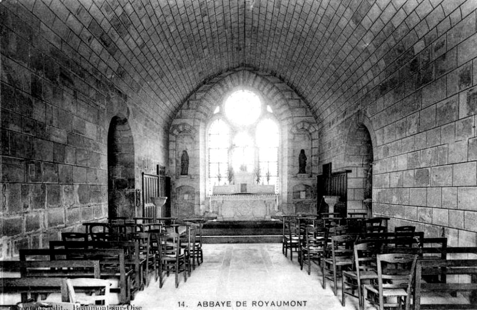Abbaye de Royaumont,sacristie