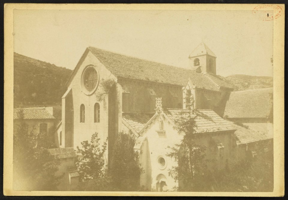Abbaye Notre-Dame de Sénanque - J-A Brutails - Université Bordeaux Montaigne - 1763
