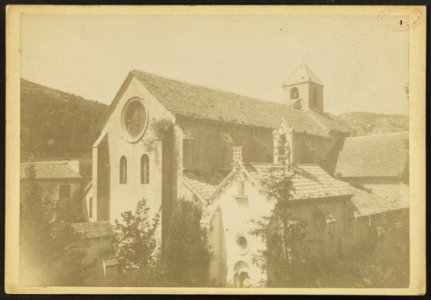 Abbaye Notre-Dame de Sénanque - J-A Brutails - Université Bordeaux Montaigne - 1763